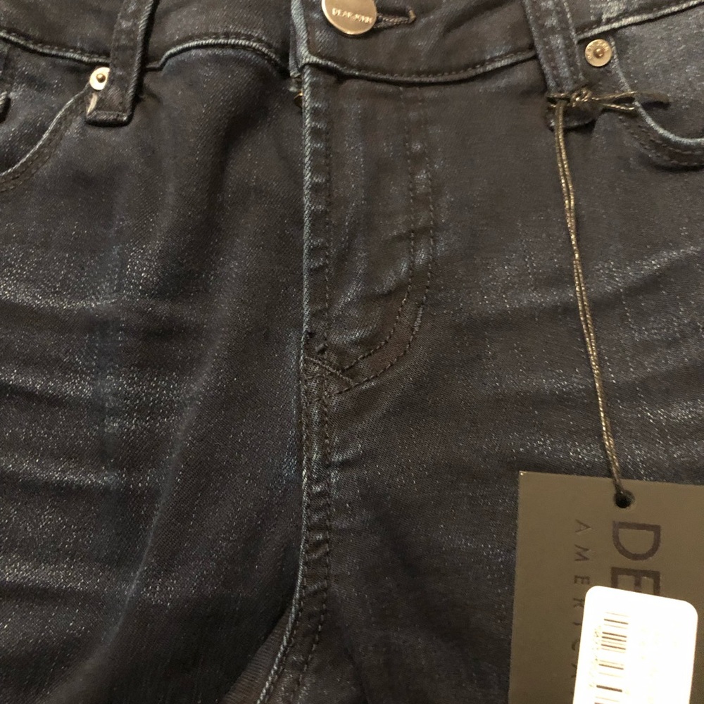 NWT American Classic Dear John Vetro Jegging Style Button/Zip Closure Dark Wash - Picture 6 of 11